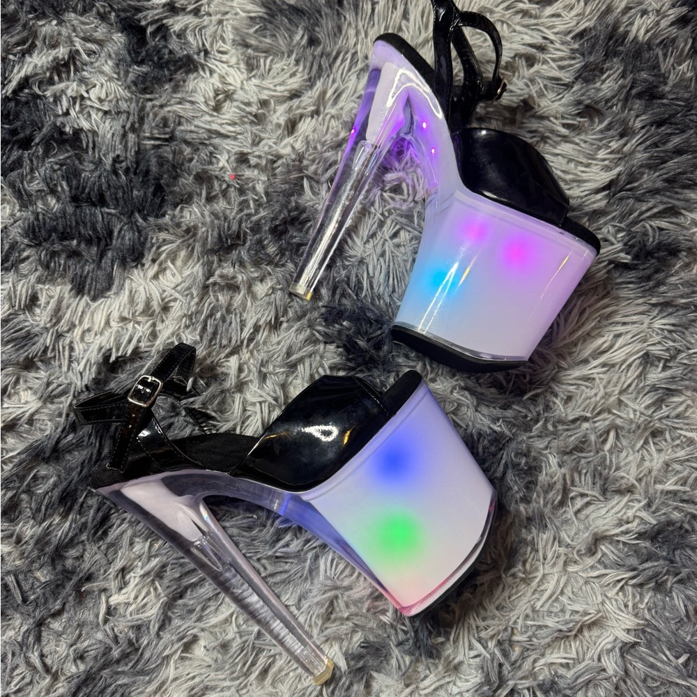 Pleaser Heels Discolite-809 size 9 - Picture 3 of 12